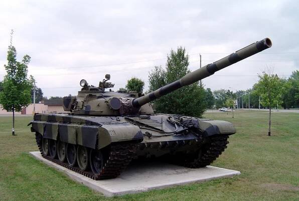 Tank T-72. Ilustrační foto