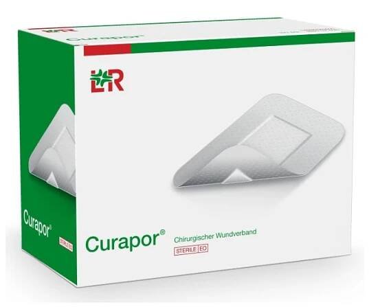 Curapor Transparent sterilní náplast 7 x 5 cm 5 ks