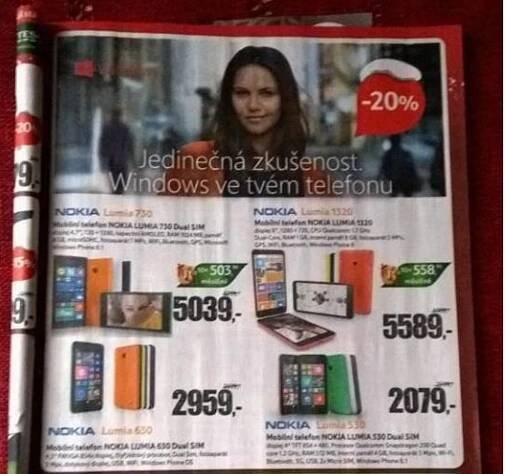 AKCE: 20procentní sleva na telefony Nokia Lumia v Tescu | WMMania.cz