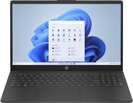 Notebook HP 15-fd0600nc + Microsoft 365 pro jednotlivce (BD2E8EA#BCM) šedý