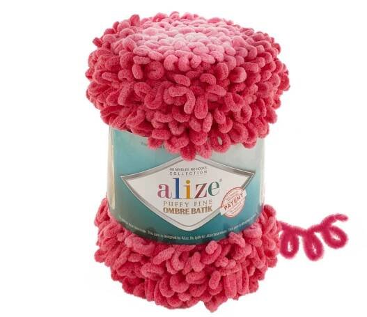 ALIZE PUFFY FINE OMBRE BATIK 7279 