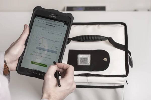 QR code data logger integrated to the packaging solution