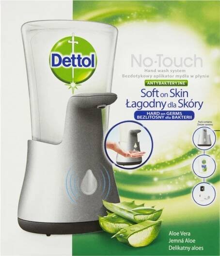 Dettol bezdotykový dávkovač mýdla 250 ml Aloe Vera