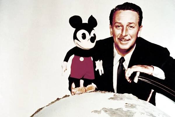 Walt Disney and Mickey Mouse
