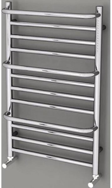 Sapho MANISA otopné těleso 500x800 mm, se třemi madly pro ručník, chrom IZ110