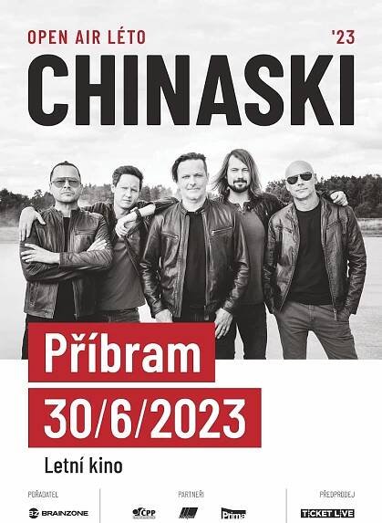 OPEN AIR: CHINASKI - NAŠE Dobříšsko