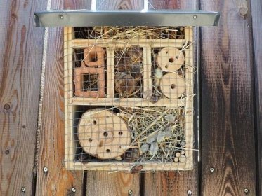 Domeček pro hmyz: Nabídněte na zahradě prostor pro bydlení užitečnému hmyzu