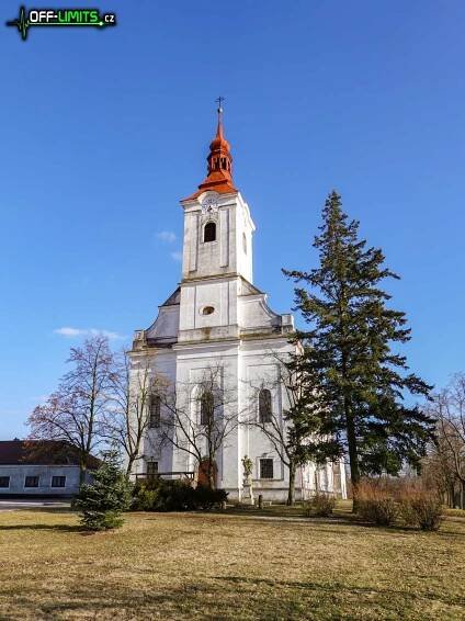 Kostel sv. Josefa ve městě Jevišovice