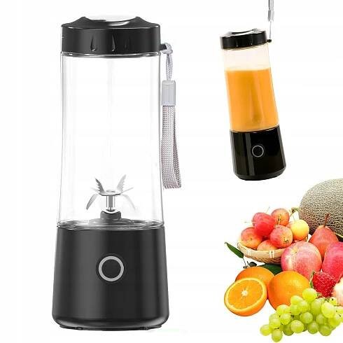 ELEKTRICKÝ CESTOVNÍ MIXÉR MINI HRNEK MIXÉRU 400 ML 4000 MAH