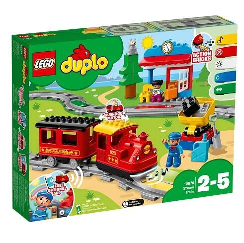 Hračky | LEGO DUPLO 10874 Parní vláček | ObchodvPraze.cz