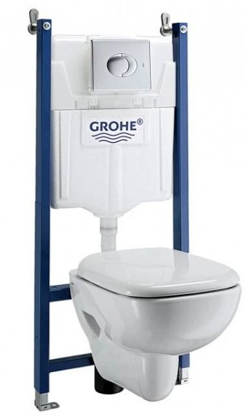 OBI WC Set Alegro podomítkový modul Grohe s konstrukcí nakoupit u OBI
