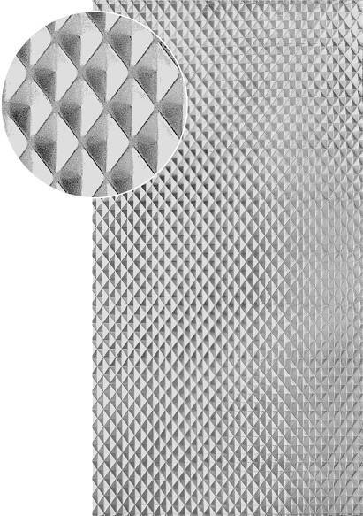 Designový 3D plech - Zn, 1x2m
