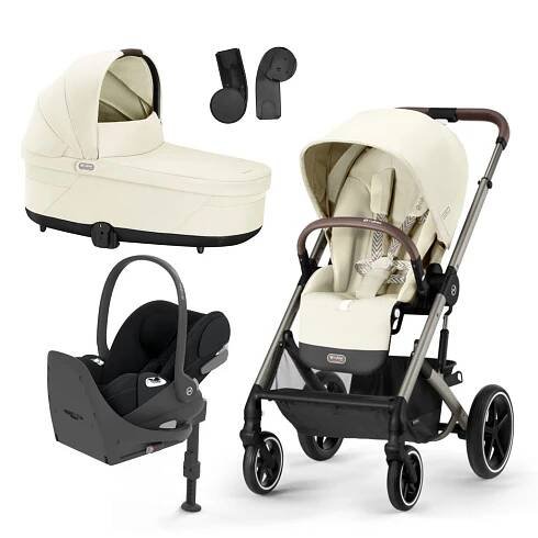 Cybex Balios 2023 sada Plus 5v1 Balios S Lux + Cot S Lux + Cloud T Plus + Base T - Cybex - Kombinace s příslušenstvím