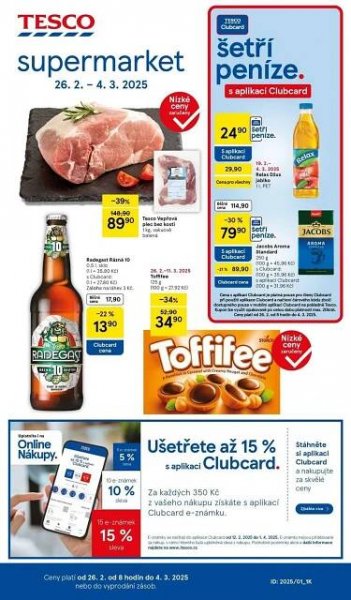 Tesco leták - 1