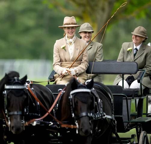 Lady Louise Mountbatten-Windsor’s Carriage Driving