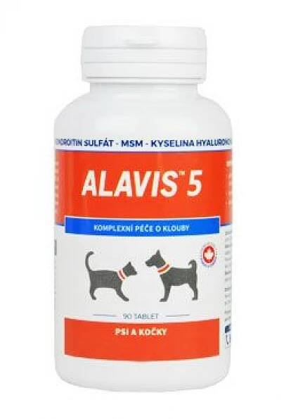 Alavis 5 pro psy a kočky 90 tbl