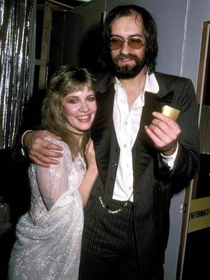 Stevie Nicks and Mick Fleetwood of Fleetwood Mac