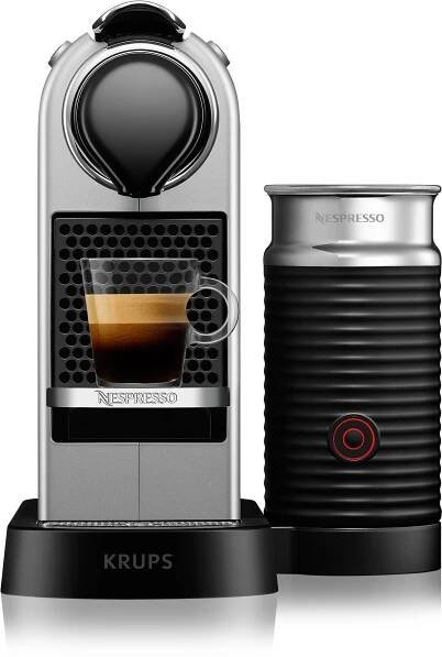 NESPRESSO Krups Citiz & Milk Silver XN761B10