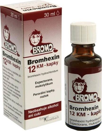 BROMHEXIN KM POR 12MG/ML POR GTT SOL 30ML