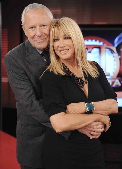 Alan Hamel and Suzanne Somers Visit ET Canada to Promote her novel "Knockout"