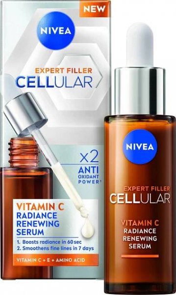 Nivea Cellular Expert Filler rozjasňující sérum s vitamínem C 30 ml