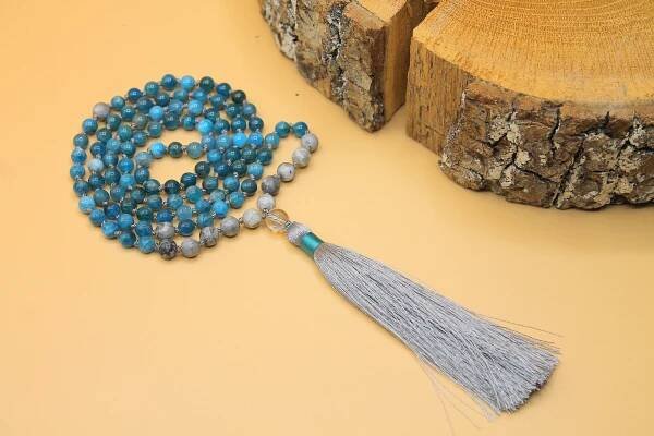 Japa Mala -  APATIT, JASPIS, KŘIŠŤÁL - Image 3