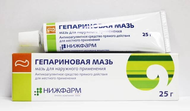 Heparinová mast: co pomáhá, návod k použití, složení, analogy