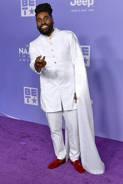 Kentrell Wright at an event for 56th NAACP Image Awards (2025)