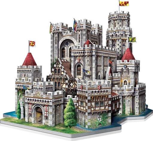 3D Puzzle Camelot, 865 dílků