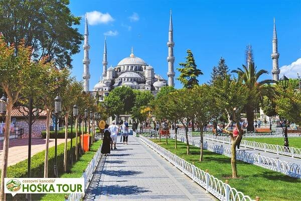 Modrá mešita sultana Ahmeda – poznávací zájezdy do Istanbulu | CK HOŠKA TOUR