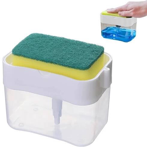 Pohodlný dávkovač saponátu – na jar do dřezu