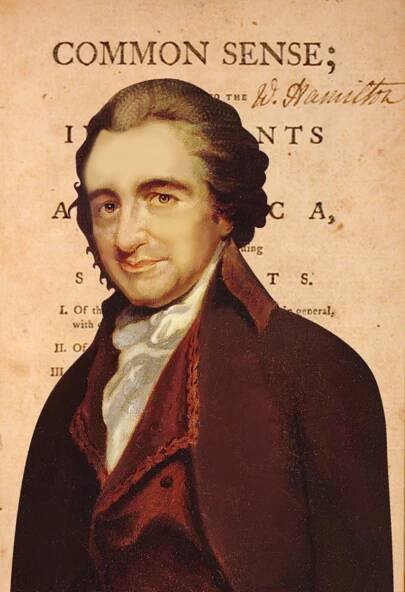Thomas Paine, Dr. Benjamin Rush, and 