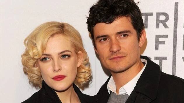Riley Keoughová a Orlando Bloom