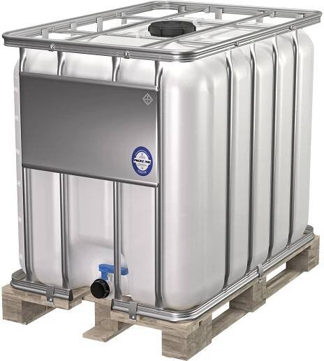 Kontejner IBC, standardní objem 600 l, přírodní