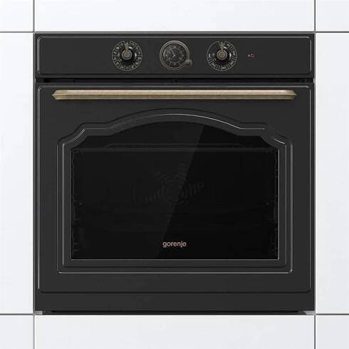 Trouba Gorenje Retro BOS67372CLB ExtraSteam černá