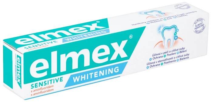 Elmex Sensitive Whitening zubní pasta s aminflouridem