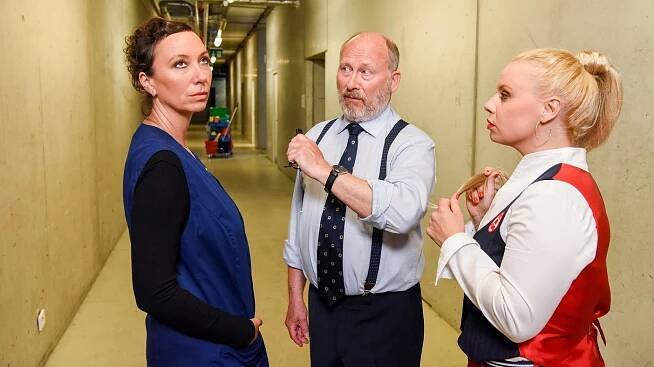Ursula Strauss, Peter Faerber, Katharina Straßer - Wischen ist Macht - Jausengegner - Z filmu