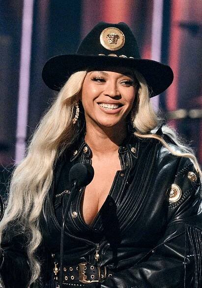 Beyonce at the 2024 HeartRadio Music Awards.