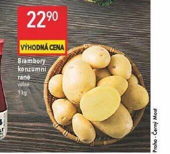 Globus Brambory konzumní rané nabídka