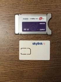 Satelitní karta Skylink + CI adaptér to TV - TV, audio, video