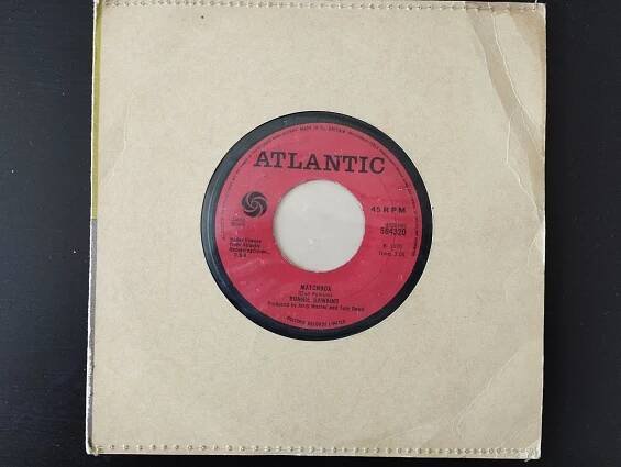 SP RONNIE HAWKINS - Matchbox / Down In The Alley (1970) Atlantic USA - Hudba