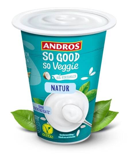 Andros SO GOOD So Veggie - Pflanzliche Joghurt Alternativen