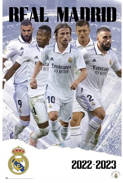 Real Madrid plakát Players 2