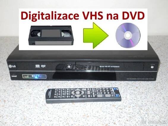 VHS-DVD rekordér LG RCT689H