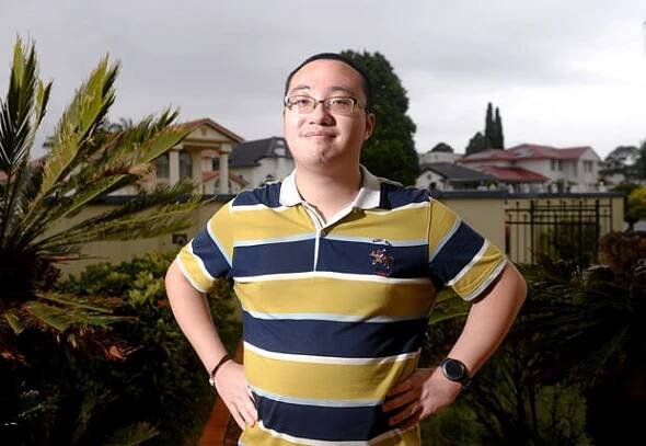 Tony Chang in Brisbane in 2017. Photo: Bradley Kanaris