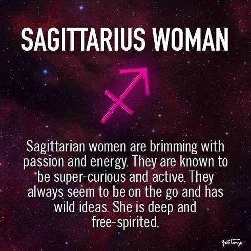 sagittarius woman facts