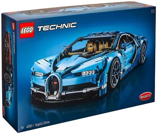 Nové LEGO Technic 42083 Bugatti Chiron