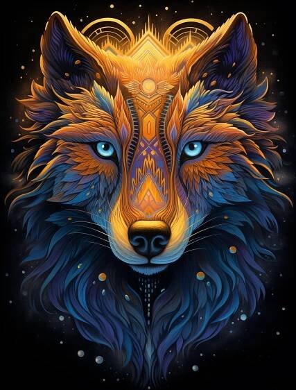 Ai Generované, Vlk, Příroda, Psí, Dravec