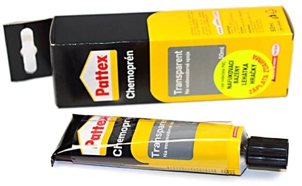 Lepidlo Pattex Chemoprén Transparent 50ml