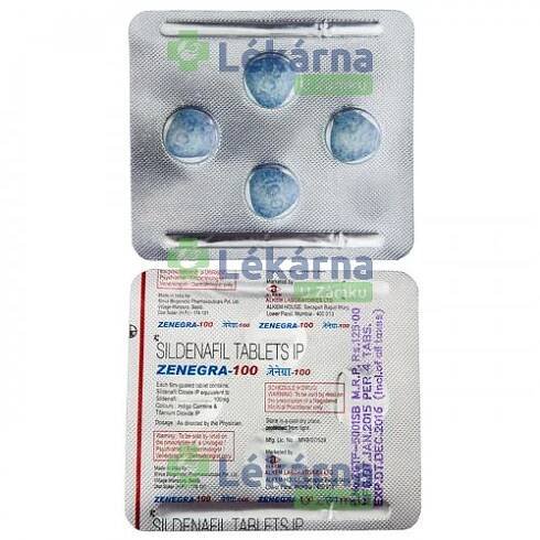 Zenegra Tableta 100mg – Prodej bez Receptu za Nejnižší Cenu